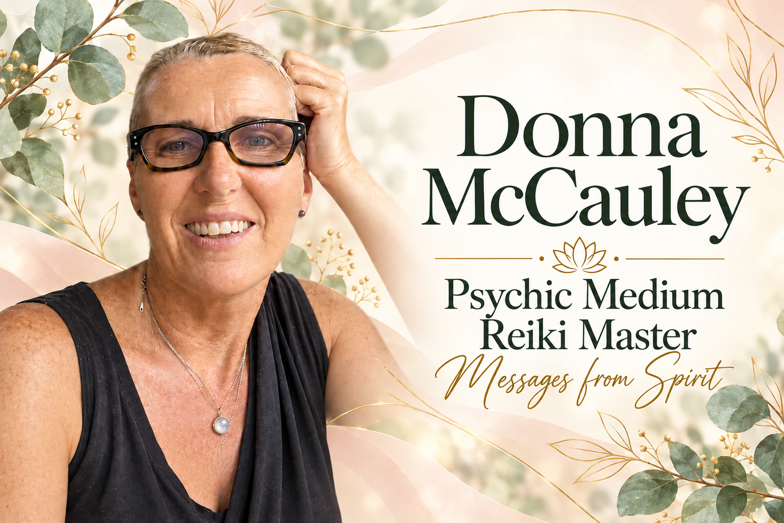 Donna McCauley — Psychic Medium and Reiki Master