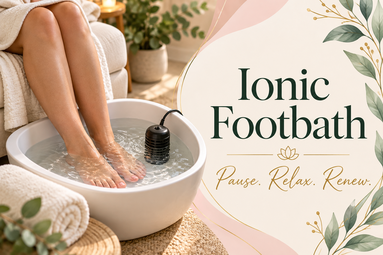 Ionic Footbath wellness experience